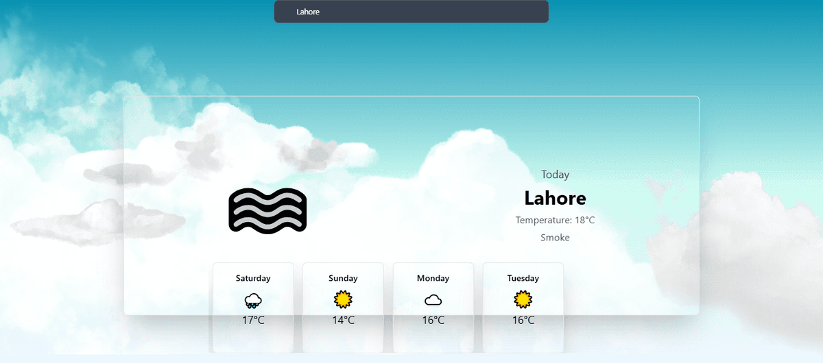 Weather Web App